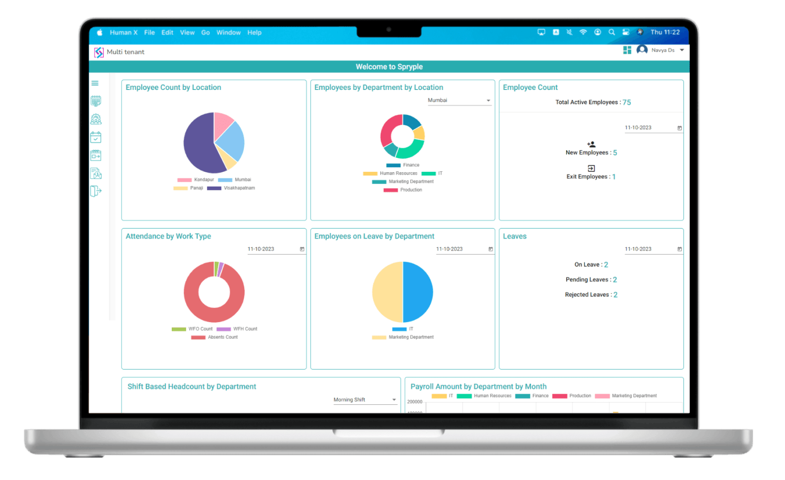 Attendance, Payroll and HR Solution software